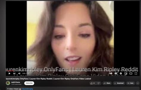 lauren kim ripley leaked only fans|laurenkimripley